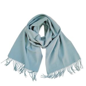Cashmere Scarf in Sky Blue